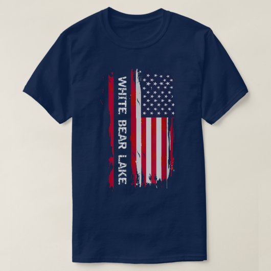 ホワイトベアーレイクシティ Tシャツ (デザイン正面)