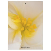 ホワイトベゴニア クリップボード (裏面)