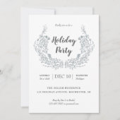 ホワイトベリーズホリデイローレルパーティー 招待状 (正面)