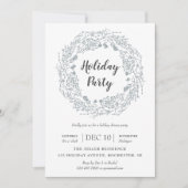 ホワイトベリーズホリデーリースパーティー 招待状 (正面)