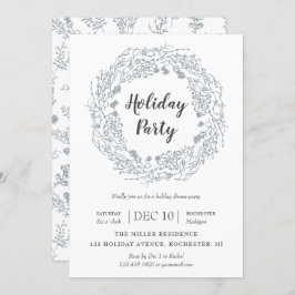 ホワイトベリーズホリデーリースパーティー 招待状