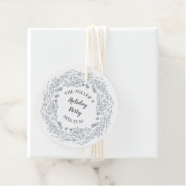 ホワイトベリー冬のリース フェイバータグ