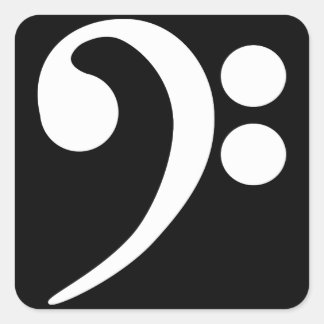 ホワイトベースクレフ、 音符記号 スクエアシール