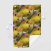 ホワイトベ魅力的リーズカイケオウム ゴルフタオル (インサイチュ)