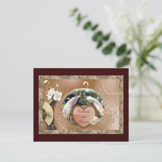 ホワイトペアカックの結婚式 (スタンド正面)