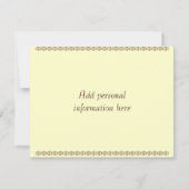 ホワイトペアカックの結婚式 (裏面)