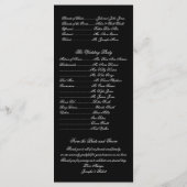 ホワイトペアコックスとハートモノグラムプログラム プログラム (裏面)