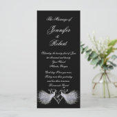 ホワイトペアコックスとハートモノグラムプログラム プログラム (スタンド正面)