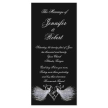 ホワイトペアコックスとハートモノグラムプログラム