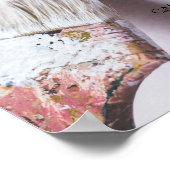 ホワイトペイントブラシ、ペインター&デコレータ広告ーズ ポスター (角)