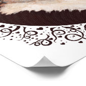 ホワイトペキンガゼヘッド勉強 ポスター (角)