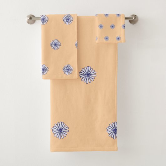 ホワイトペタル ピンク ギフト ホームデコレーション バスタオルセット (インサイチュ)