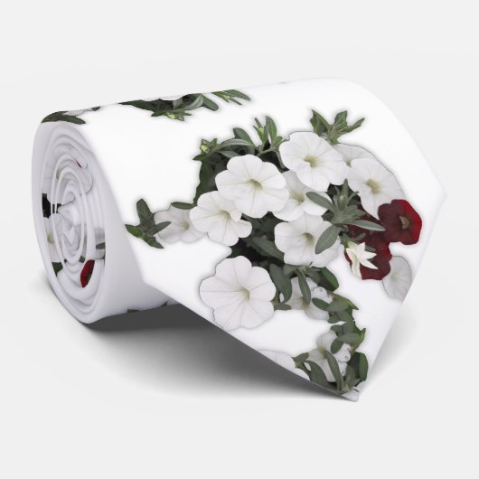 ホワイトペチュニア ネクタイ (ロール)