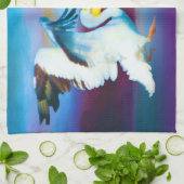 ホワイトペリカンキッチンタオル キッチンタオル (折り畳み)