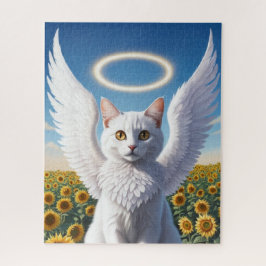 ホワイトペルシャエンジェルパズル ジグソーパズル