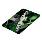 ホワイトペーパーカイトバタフライ マグネット (左側)