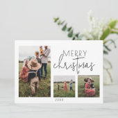 ホワイトホリデーメリークリスマスカード シーズンカード (スタンド正面)