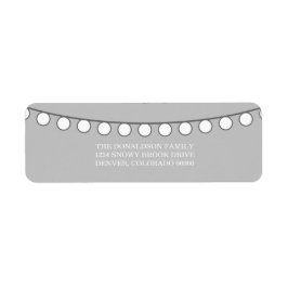 ホワイトホリデー灯列住所 シール