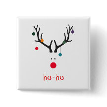 ホワイトホーのミニマルなトナカイ