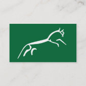 ホワイトホースの名刺 – カスタマイズ 名刺 (裏面)