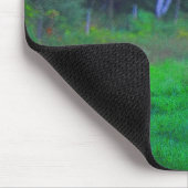 ホワイトホースインフィールドアットミッドナイトアートマウスパッド マウスパッド (コーナー)