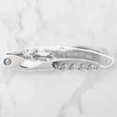 ホワイトホースウェイターのコルクカスタムスクリューと文字 ソムリエナイフ (正面)