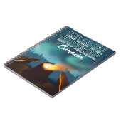 ホワイトホースカナダ旅行ポスター ノートブック (左側)