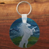 ホワイトホースキーチェーン キーホルダー (正面)