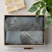 ホワイトホースゴシックライダーのデコップナイト 薄葉紙 (ギフト)