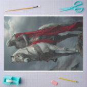 ホワイトホースゴシックライダーのデコップナイト 薄葉紙 (クラフト)