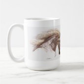 ホワイトホーススタリオンファインアートマグ コーヒーマグカップ (左)