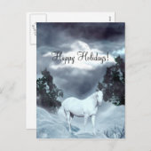 ホワイトホースハッピーホリデイズ シーズンポストカード (正面/裏面)