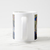 ホワイトホースバイポールゴーギンヴィンテージファインアート ジャンボコーヒーマグカップ (裏面)