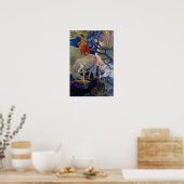 ホワイトホースバイポールゴーギンヴィンテージファインアート ポスター (キッチン)