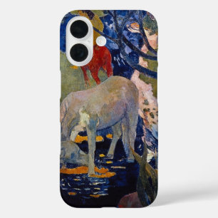 ホワイトホースバイポールゴーギンヴィンテージファインアート iPhone 16ケース