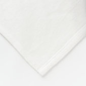 ホワイトホースフリースブランケットカスタムカラー フリースブランケット (角)