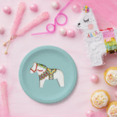 ホワイトホースプレート ペーパープレート (パーティー)