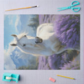 ホワイトホースラベンダーティッシュペーパー 薄葉紙 (クラフト)