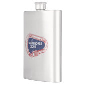 ホワイトホースレッジニューハンプシャー登山カラビナー フラスク (左)