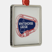 ホワイトホースレッジニューハンプシャー登山カラビナー メタルオーナメント (右)