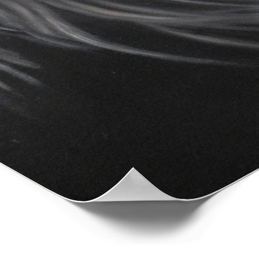 ホワイトホース絵画スタリオンのポスター ポスター (角)