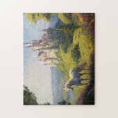 ホワイトホース葉ズザファンタジーパレス ジグソーパズル (縦)