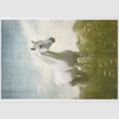 ホワイトホース2デクページ紙 薄葉紙 (正面)