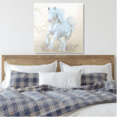 ホワイトホース – キャンバスプリント (インサイチュ (寝室))