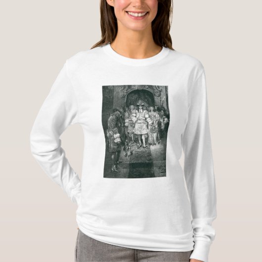 ホワイトホールのクエーカー教徒そして王 Tシャツ (正面)