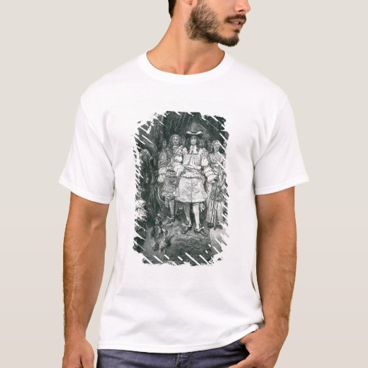ホワイトホールのクエーカー教徒そして王 Tシャツ (正面)