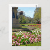 ホワイトホールガーデンズ、ロンドン英国はがき ポストカード (正面/裏面)