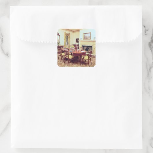 ホワイトホールダイニングルーム、チャールストン近く スクエアシール (バッグ)