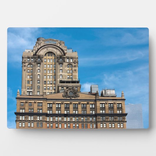 ホワイトホール建物ニューヨークシティ フォトプラーク (正面)