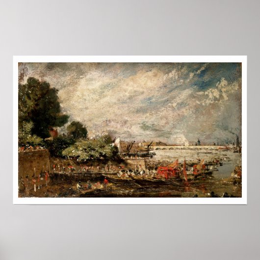 ホワイトホール階段からウォータールー橋， c.181 ポスター (正面)